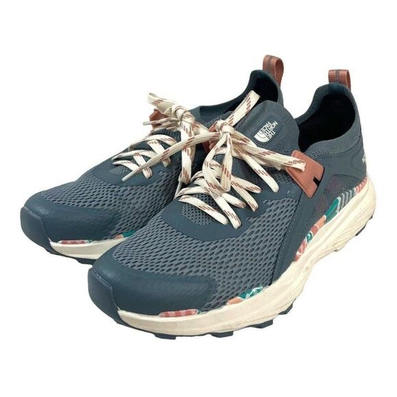 The North Face Shoes - The North Face Women’s VECTIV Hypnum Trail Hiking Running Gray Rose Blue Sz 7.5